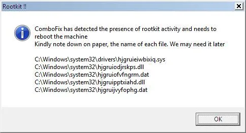 Rootkit Activity Detected