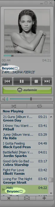 Picture of Unicode Error, displaying Beyoncé as Beyonc-block