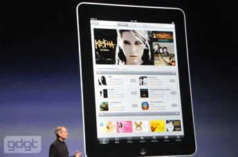iTunes in iPhone style interface