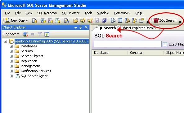 SQL Search 1