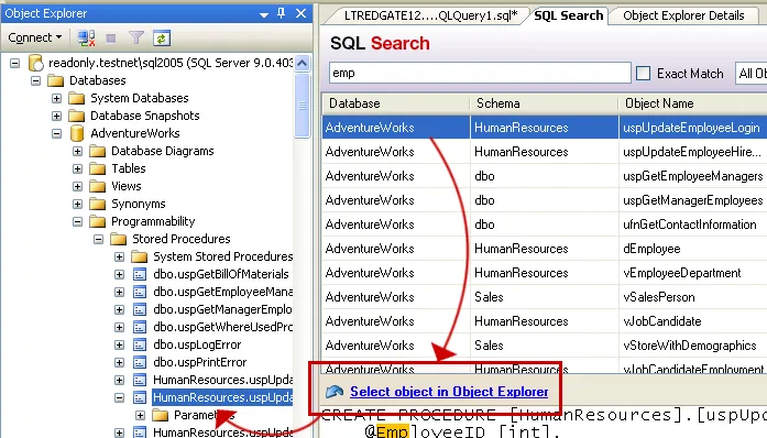 SQL Search 4