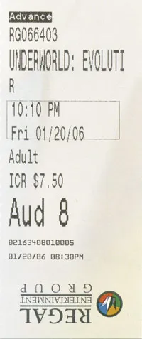 Underworld: Evolution Ticket