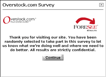 Overstock.com Survey