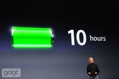 10 hour battery life
